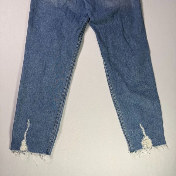 Hollister Hand Painted The Simpsons Jeans 7R 28x27 Distressed Skinny Jeans 2/$50 - Picture 7 of 13